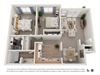 2x1 Floor Plan at Veri at Timberhill, Corvallis, OR